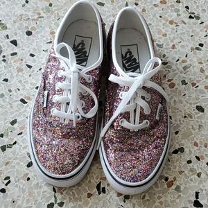 Glitter Vans Size 6.5